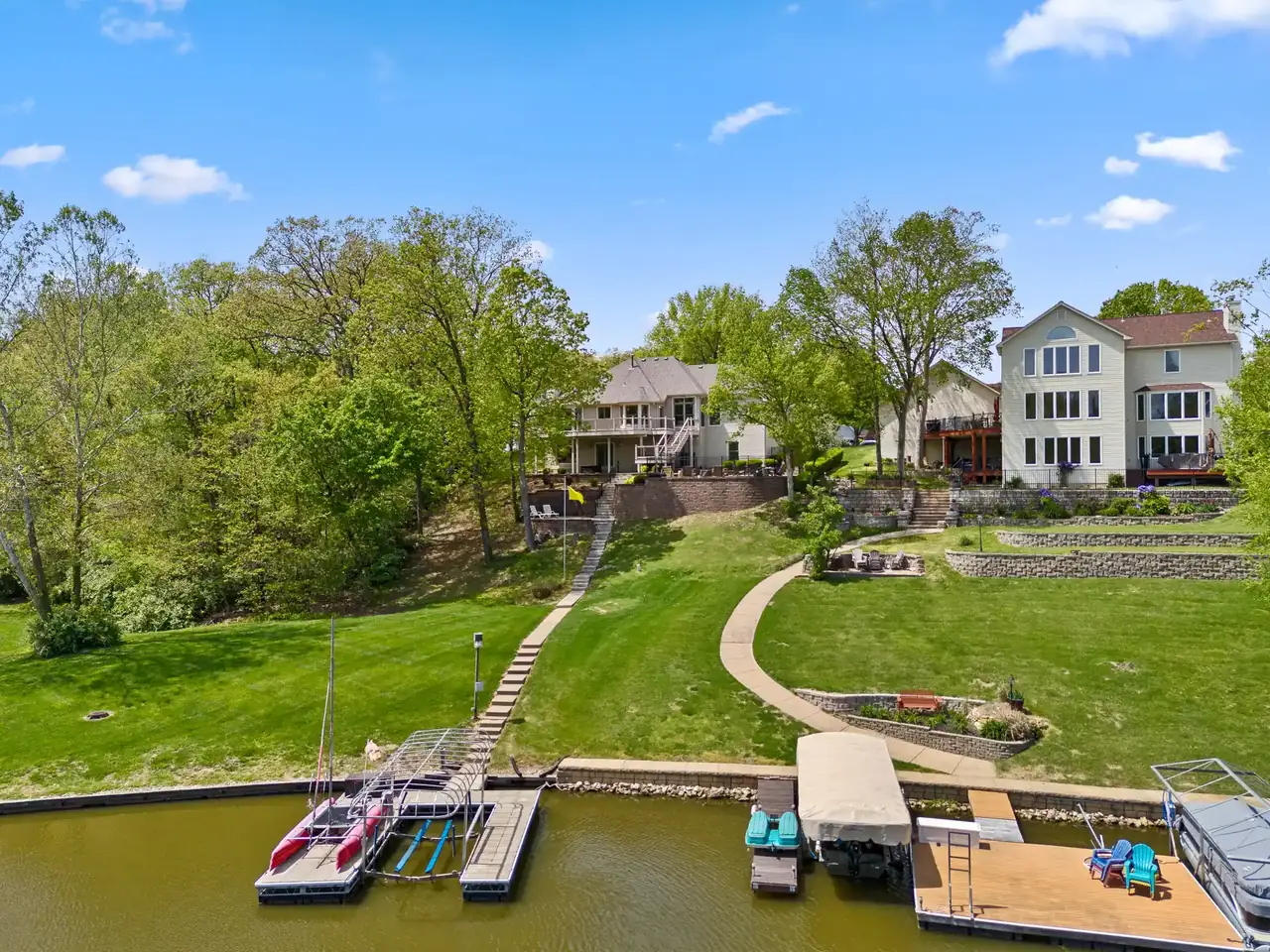 Waterfront home at 2 Windsurfer Ct