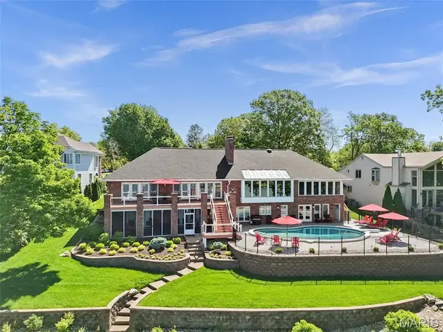 Waterfront home at 27 Lake Forest Dr