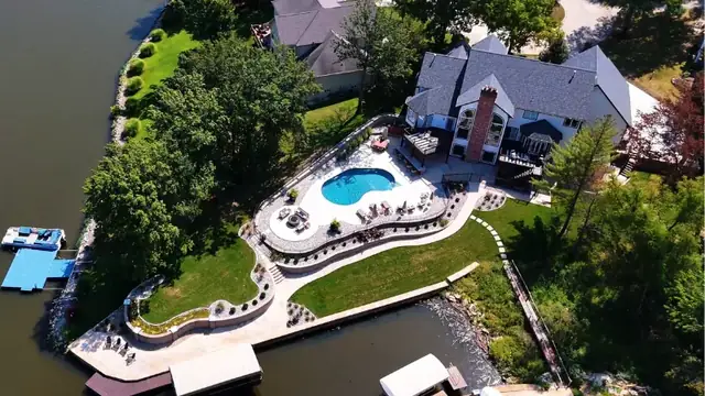 Waterfront home at 31 Moorings Ct